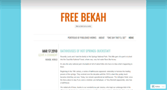 Desktop Screenshot of freebekah.com